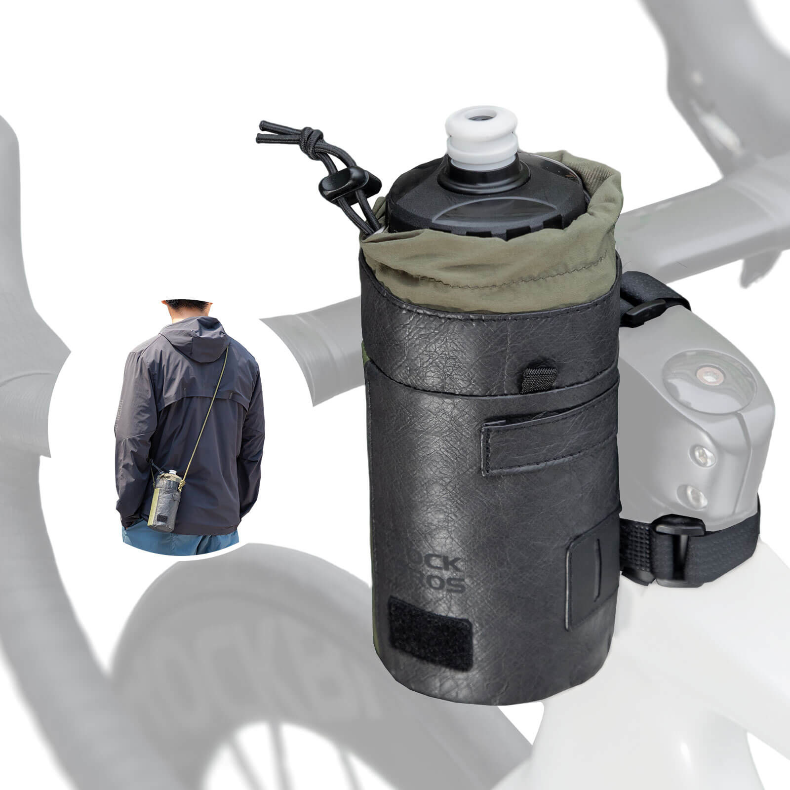Bike Water Bottle Bag - 0.7L - OVERLANDERS Outfitter