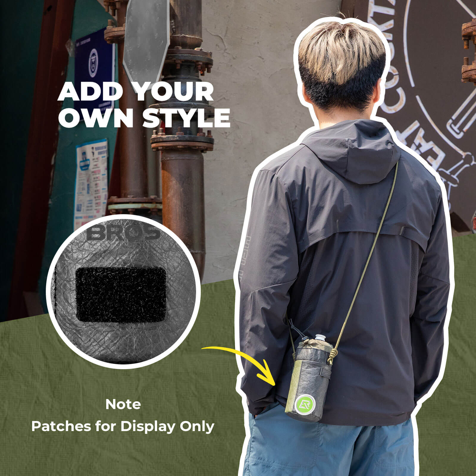 Bike Water Bottle Bag - 0.7L - OVERLANDERS Outfitter