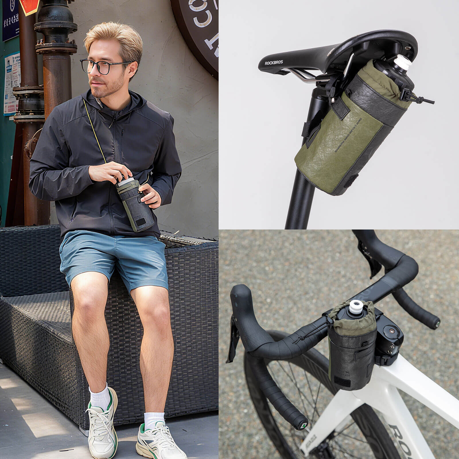 Bike Water Bottle Bag - 0.7L - OVERLANDERS Outfitter