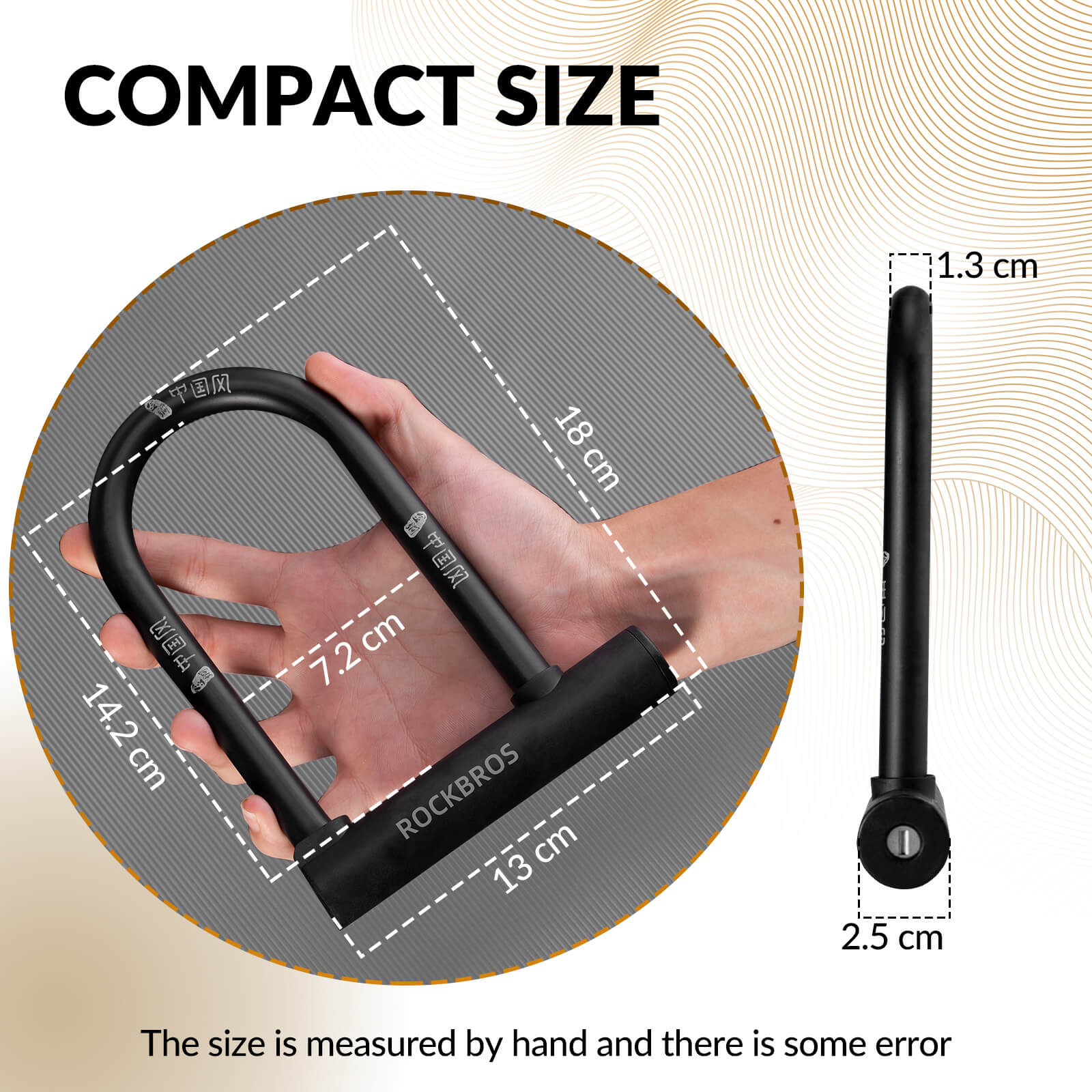 U-Lock Bike Lock for Secure Bicycle Protection - OVERLANDERS Outfitter