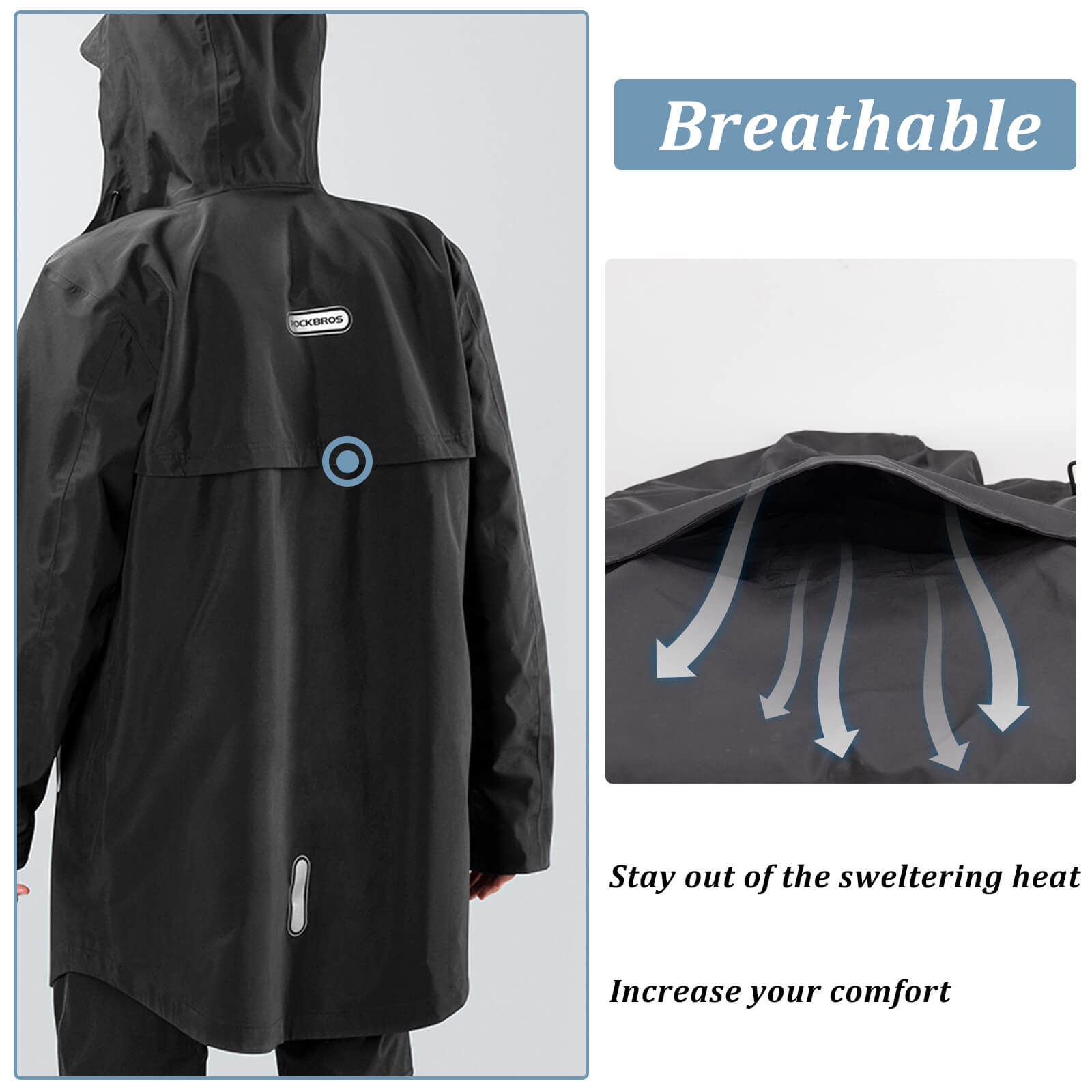 Unisex Long Waterproof Raincoat - OVERLANDERS Outfitter