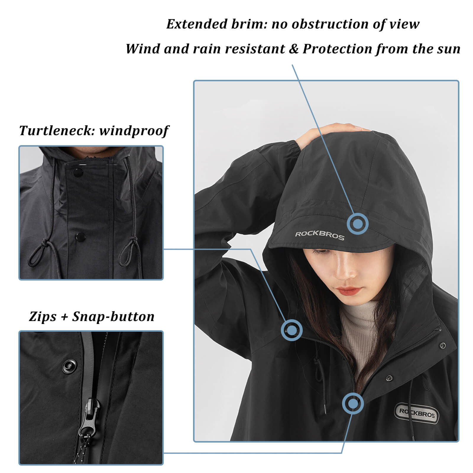 Unisex Long Waterproof Raincoat - OVERLANDERS Outfitter