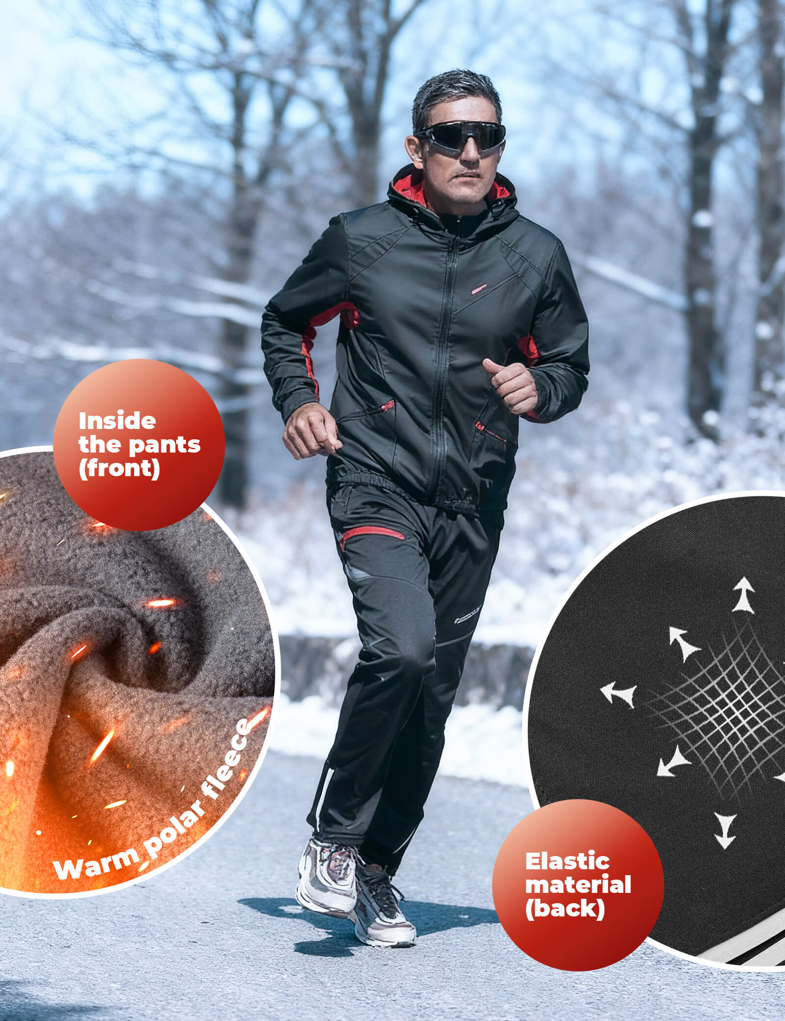 Unisex Thermal Winter Cycling Jacket - OVERLANDERS Outfitter