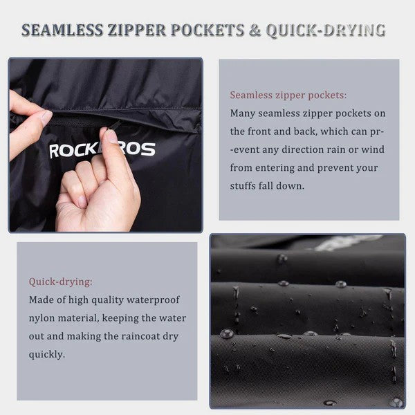 Unisex Waterproof Cycling Rain Jacket - OVERLANDERS Outfitter
