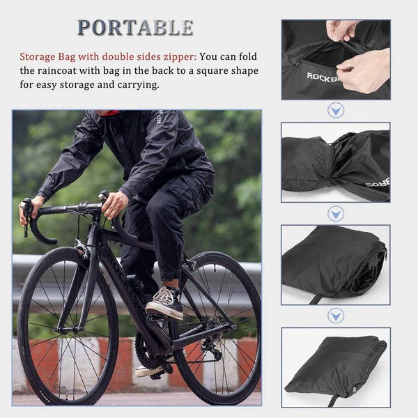 Unisex Waterproof Cycling Rain Jacket - OVERLANDERS Outfitter
