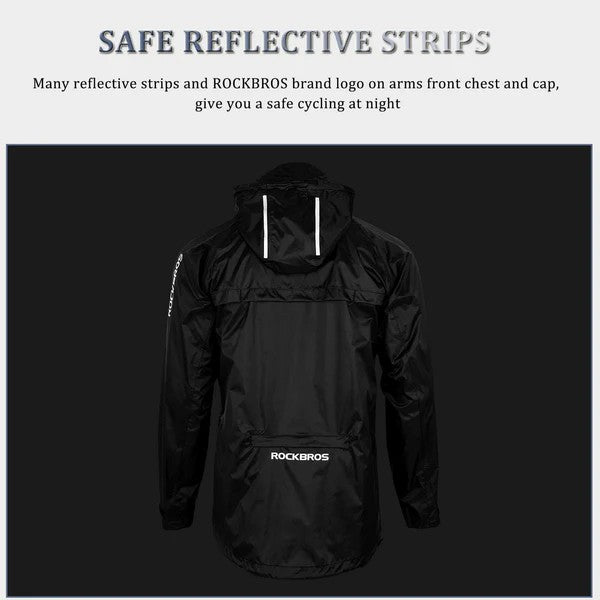 Unisex Waterproof Cycling Rain Jacket - OVERLANDERS Outfitter