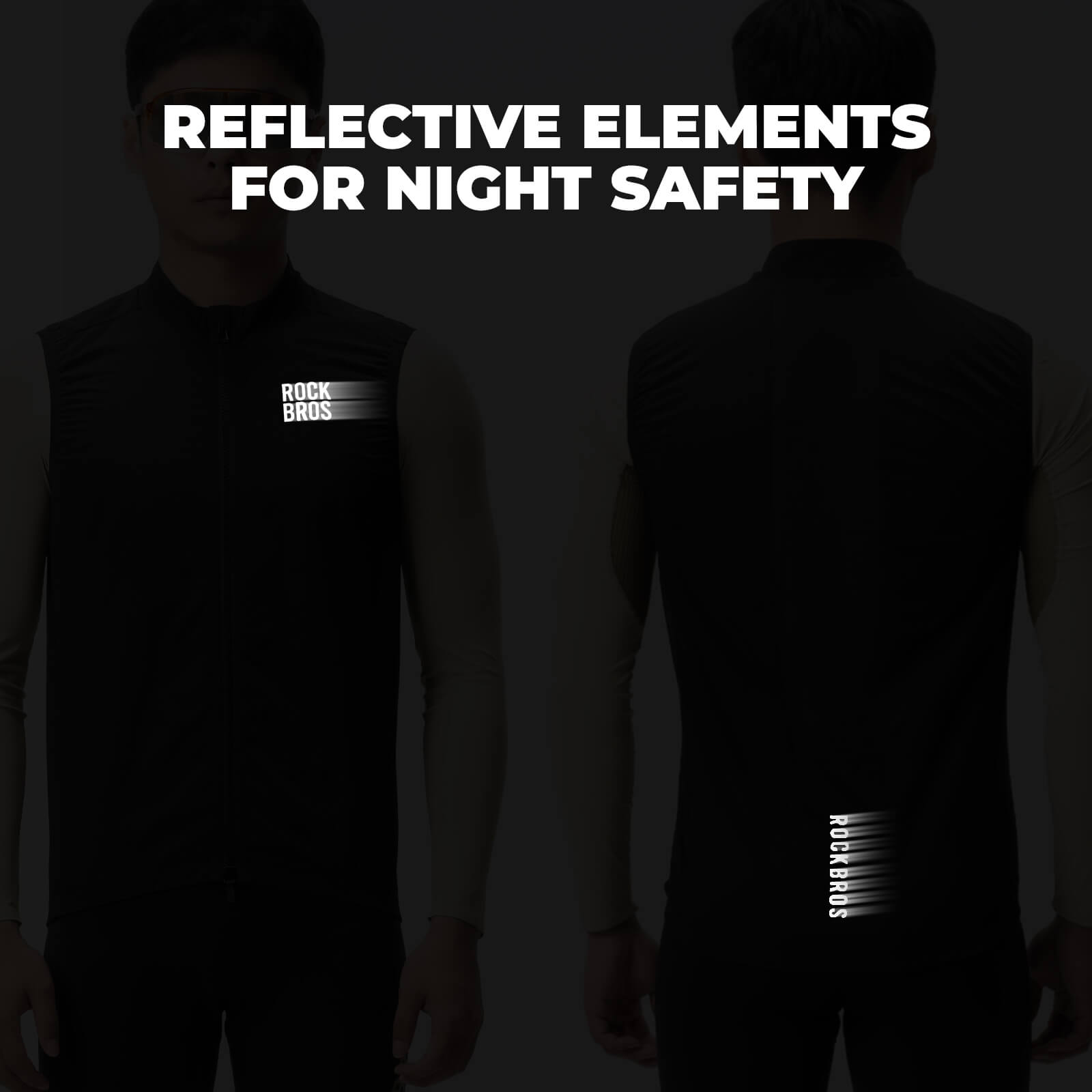 Unisex Windproof Cycling Vest - OVERLANDERS Outfitter