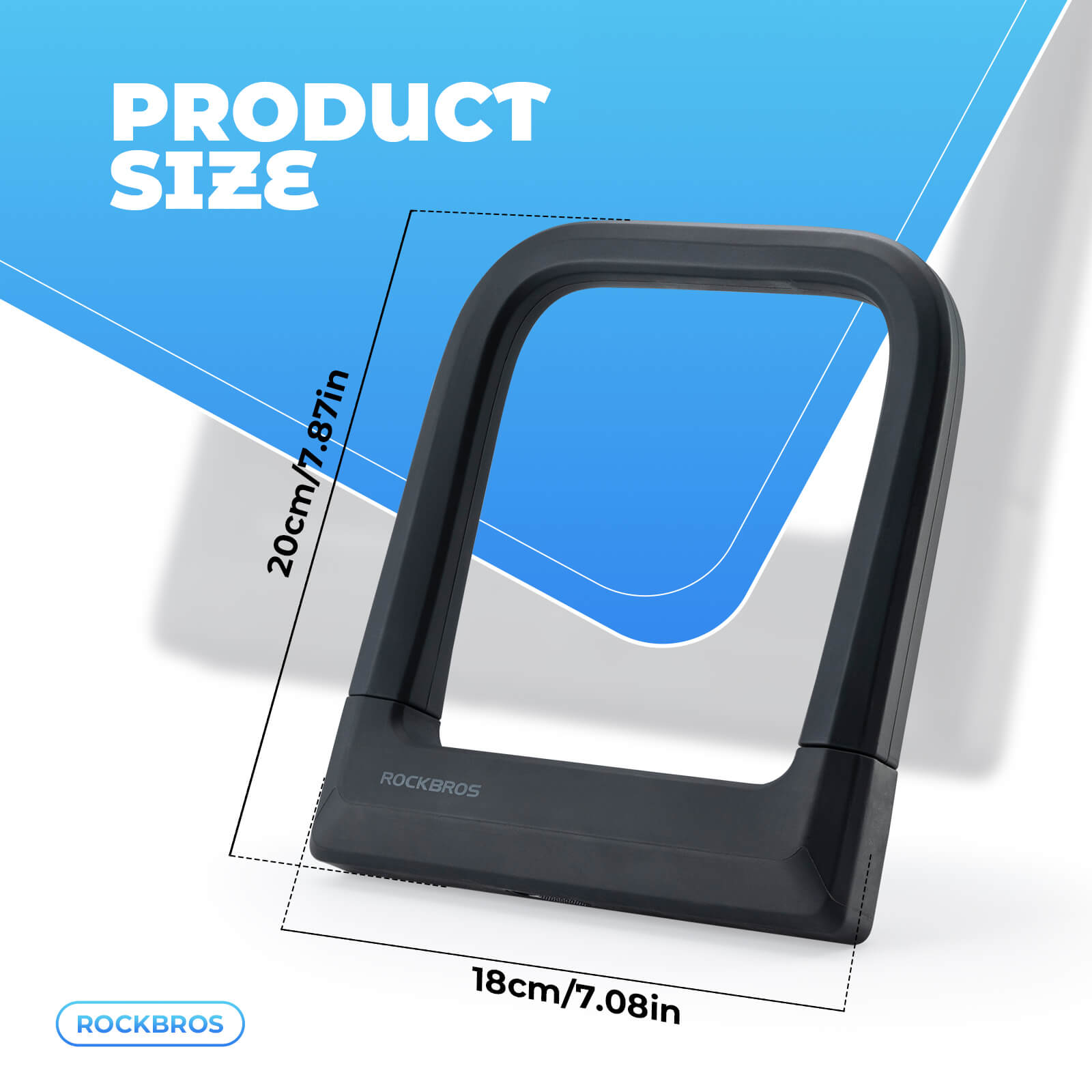 Upgraded Wide & Thick Silicone U-Lock - OVERLANDERS Outfitter