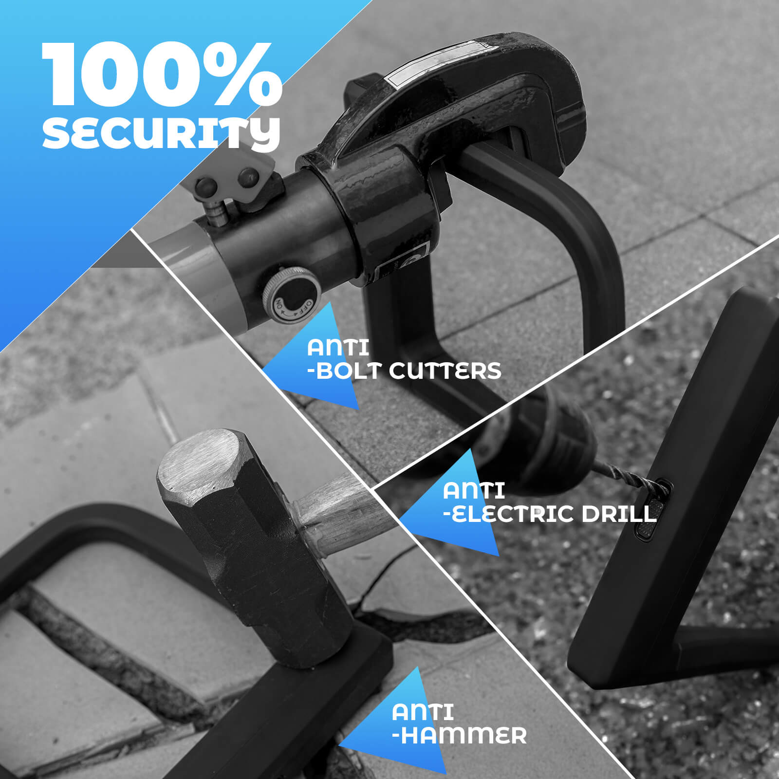 Upgraded Wide & Thick Silicone U-Lock - OVERLANDERS Outfitter