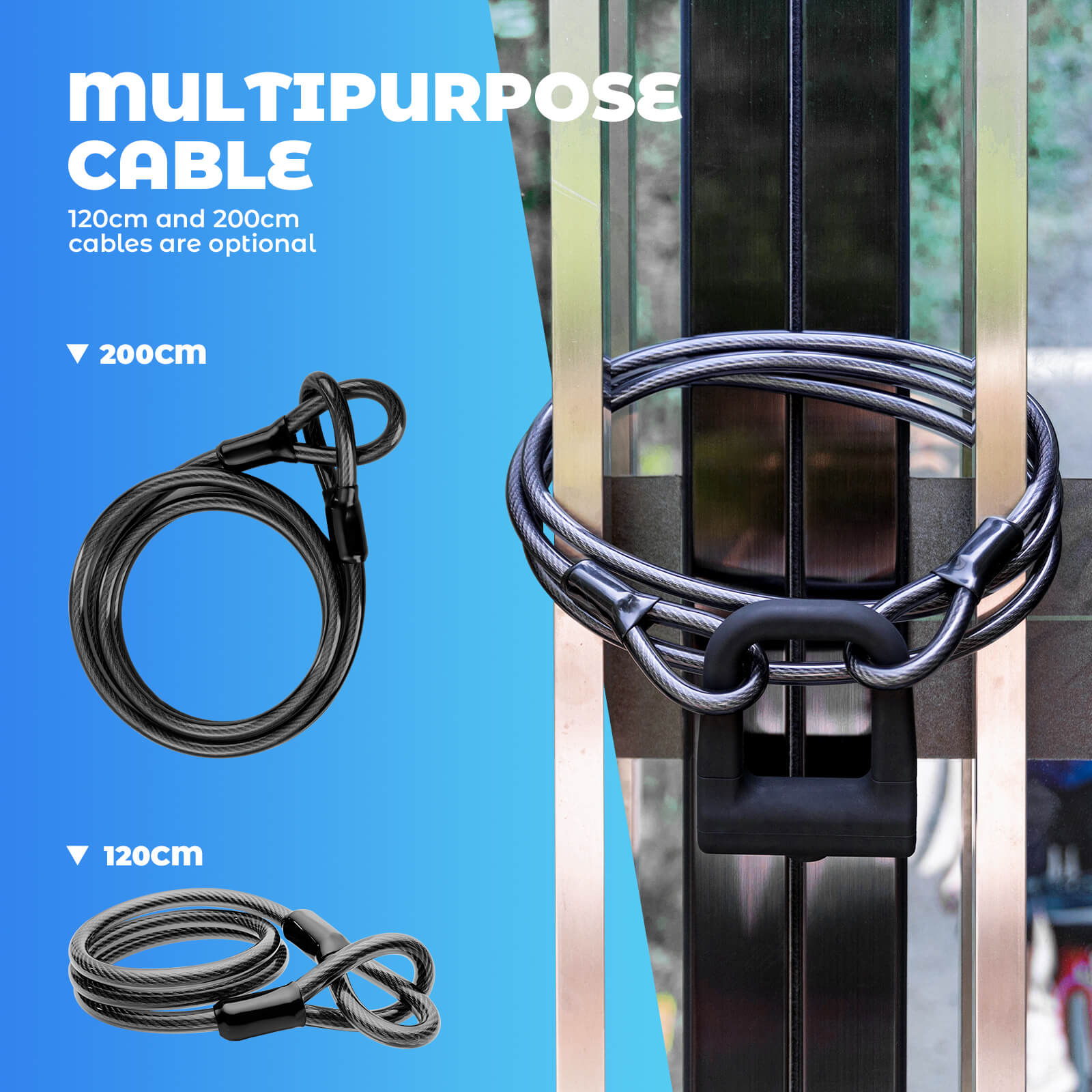 Upgraded Wide & Thick Silicone U-Lock - OVERLANDERS Outfitter