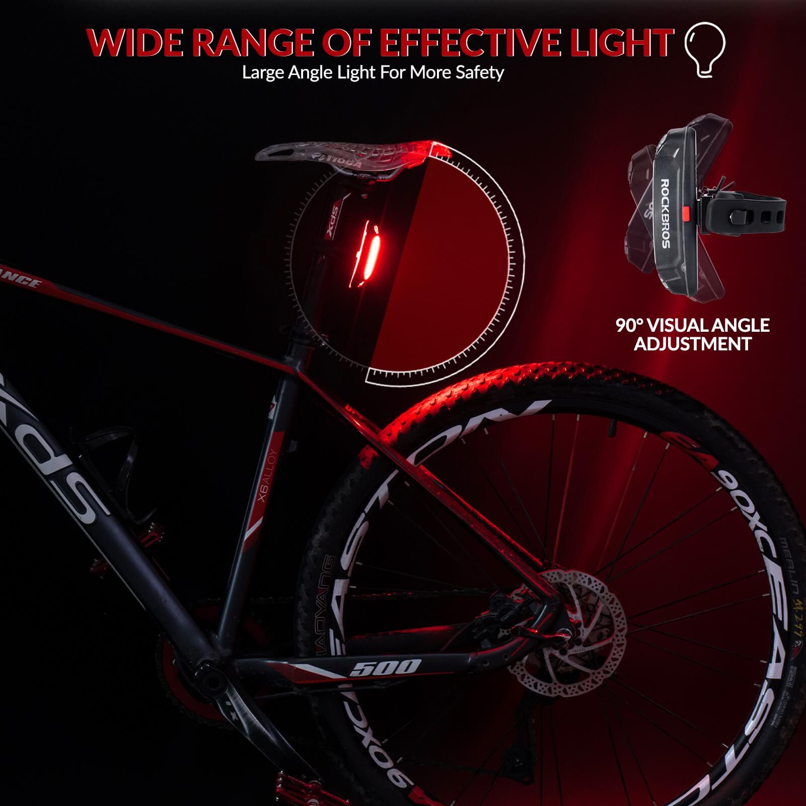 Rear Bike Light USB Rechargeable - OVERLANDERS Outfitter