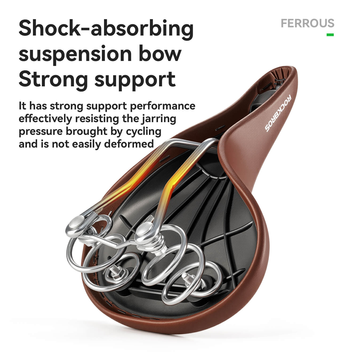 Retro Comfort Bike Saddle - OVERLANDERS Outfitter