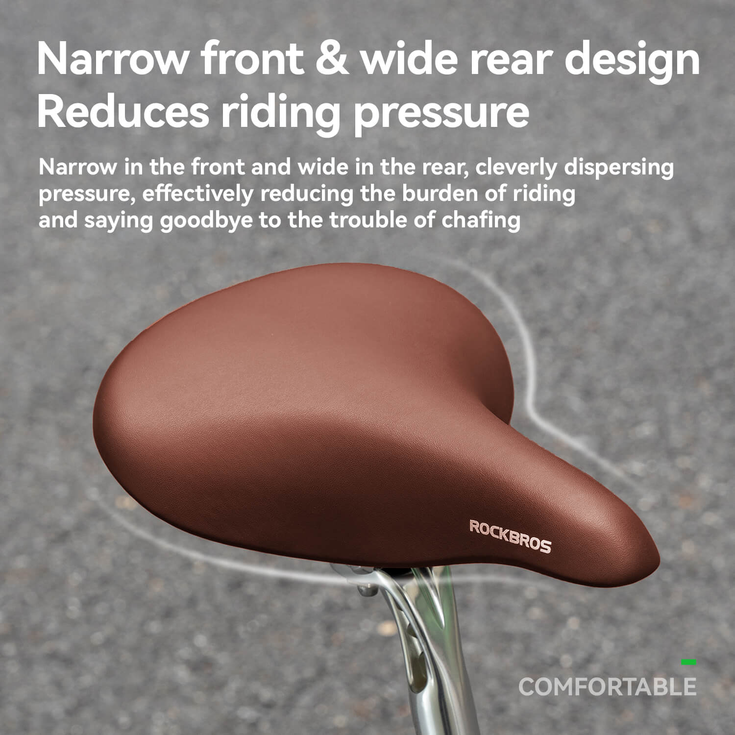 Retro Comfort Bike Saddle - OVERLANDERS Outfitter
