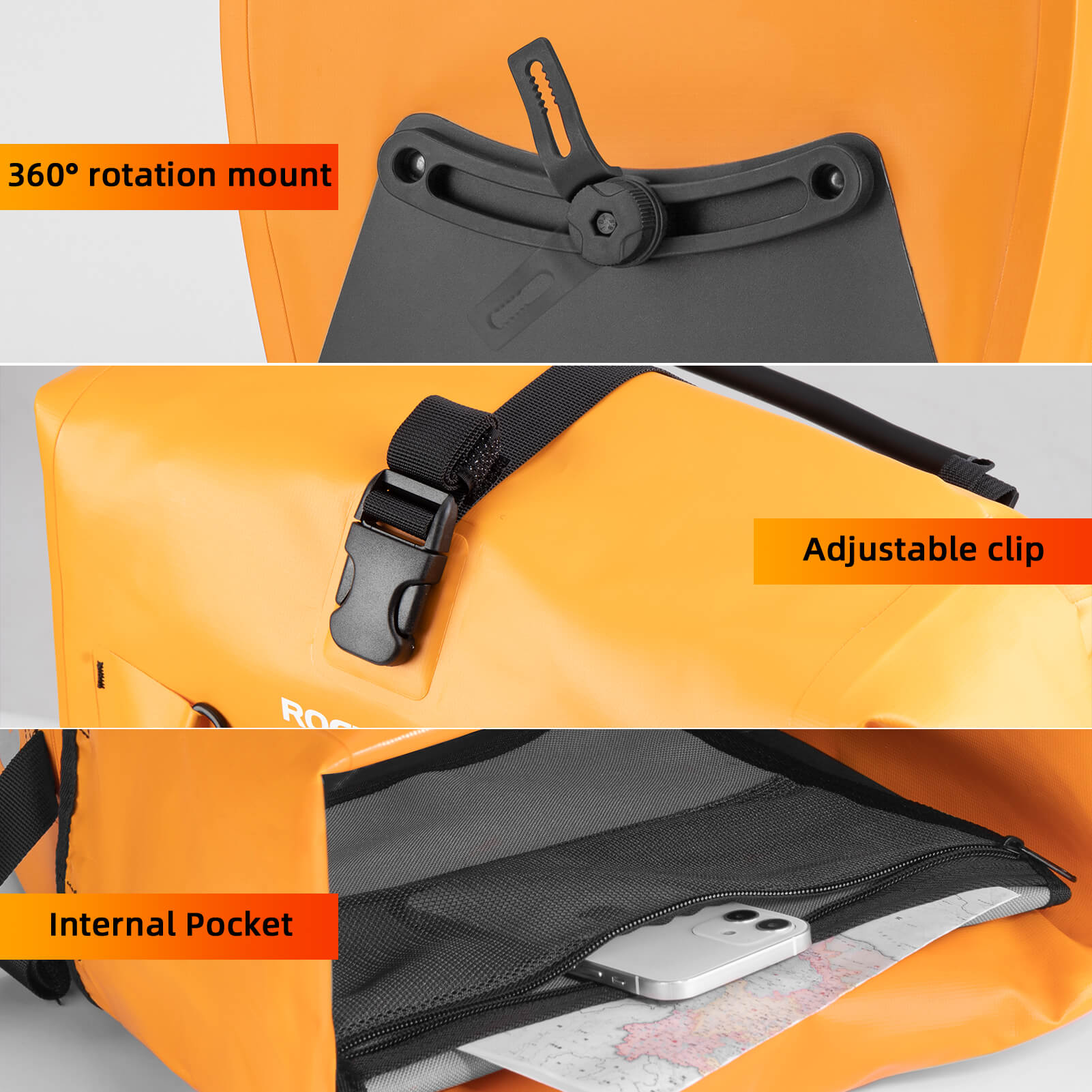 Fully Waterproof Bike Pannier Large Capacity - OVERLANDERS Outfitter