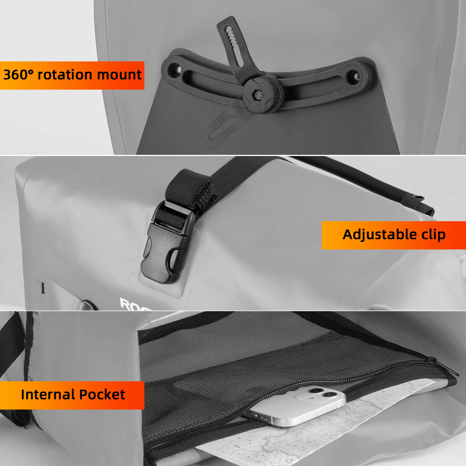 Fully Waterproof Bike Pannier Large Capacity - OVERLANDERS Outfitter