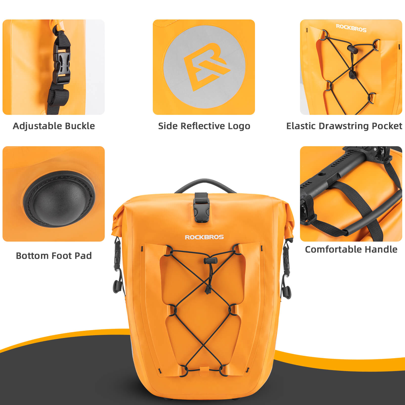 Fully Waterproof Bike Pannier Large Capacity - OVERLANDERS Outfitter