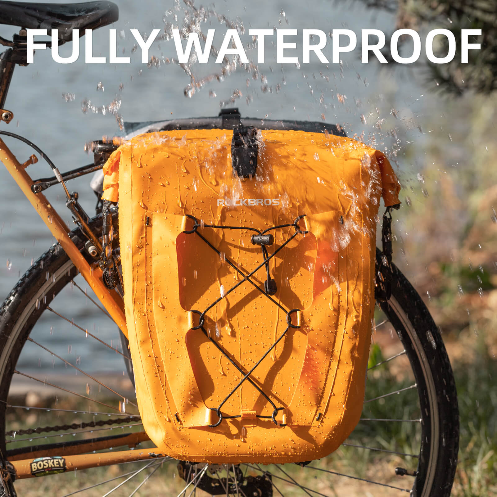 Fully Waterproof Bike Pannier Large Capacity - OVERLANDERS Outfitter