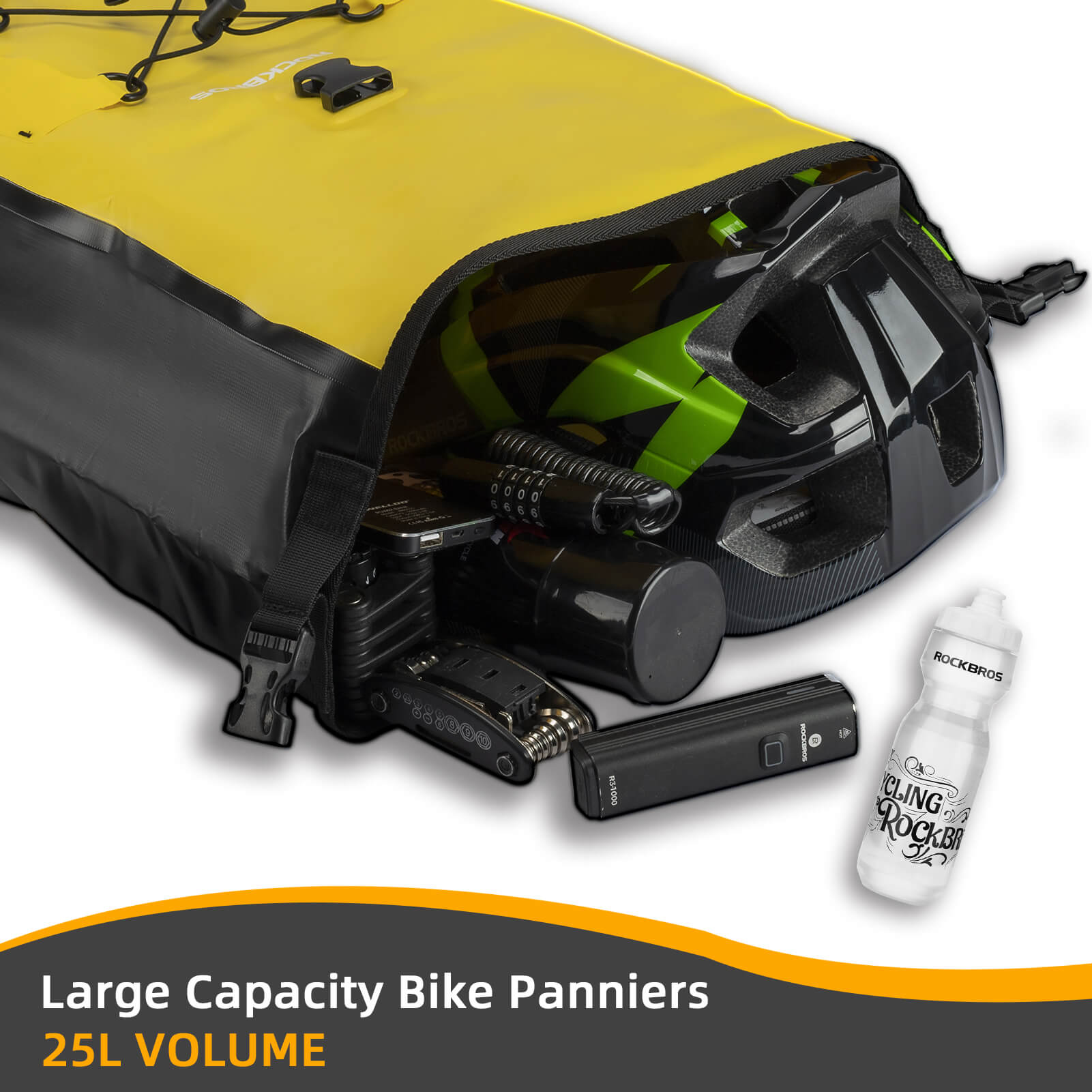 Fully Waterproof Bike Pannier Large Capacity - OVERLANDERS Outfitter