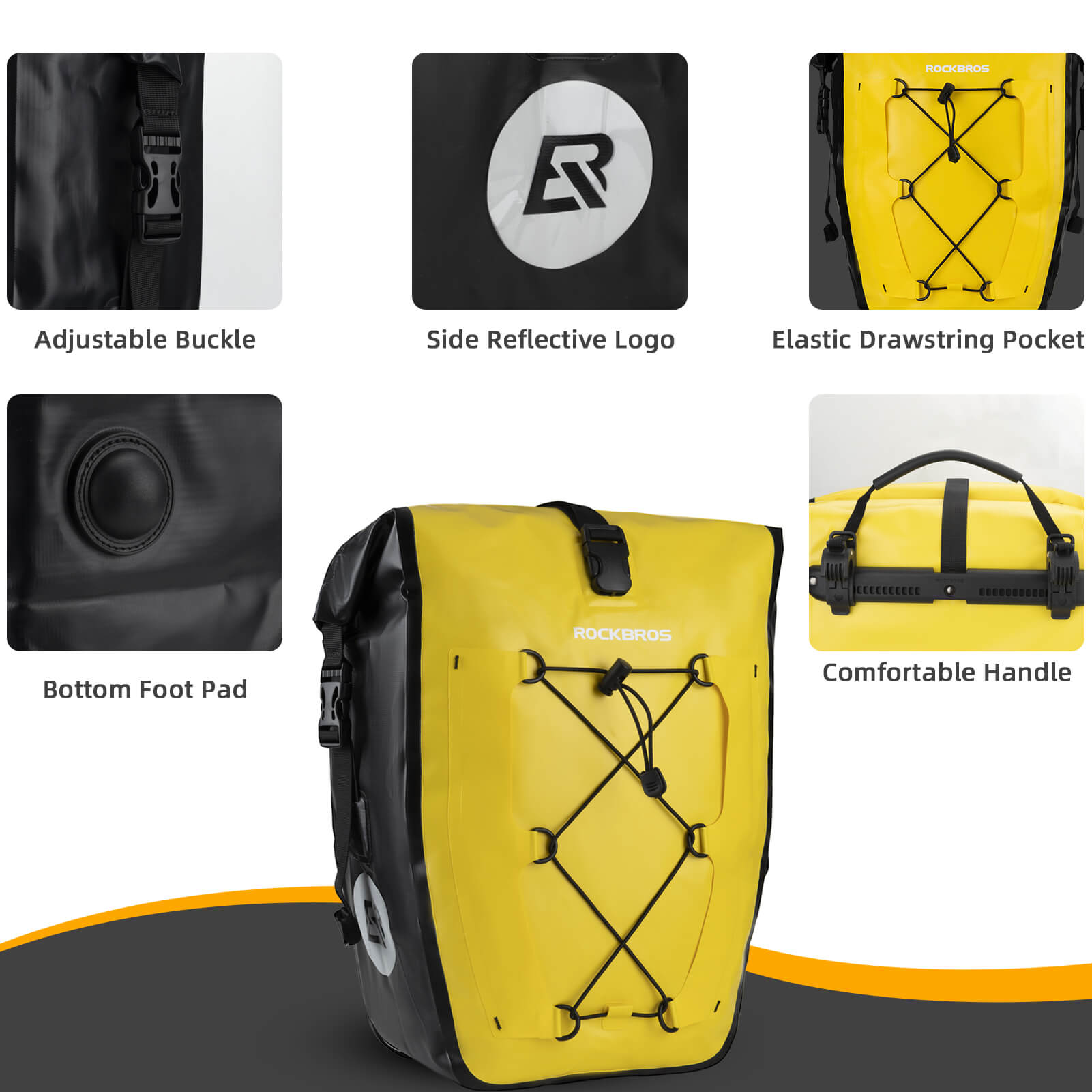 Fully Waterproof Bike Pannier Large Capacity - OVERLANDERS Outfitter