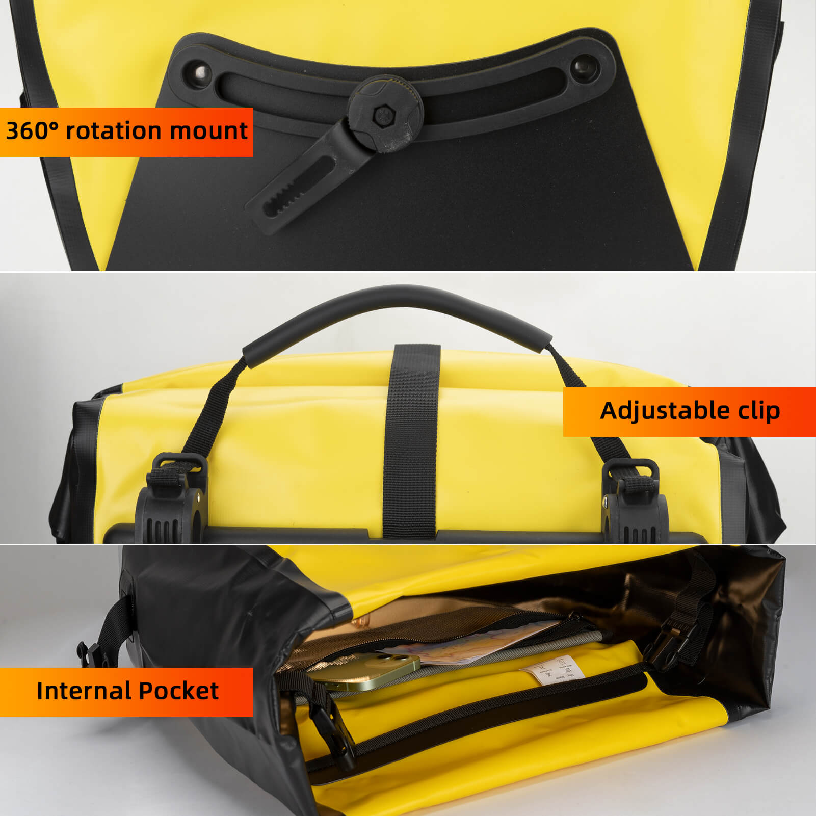 Fully Waterproof Bike Pannier Large Capacity - OVERLANDERS Outfitter