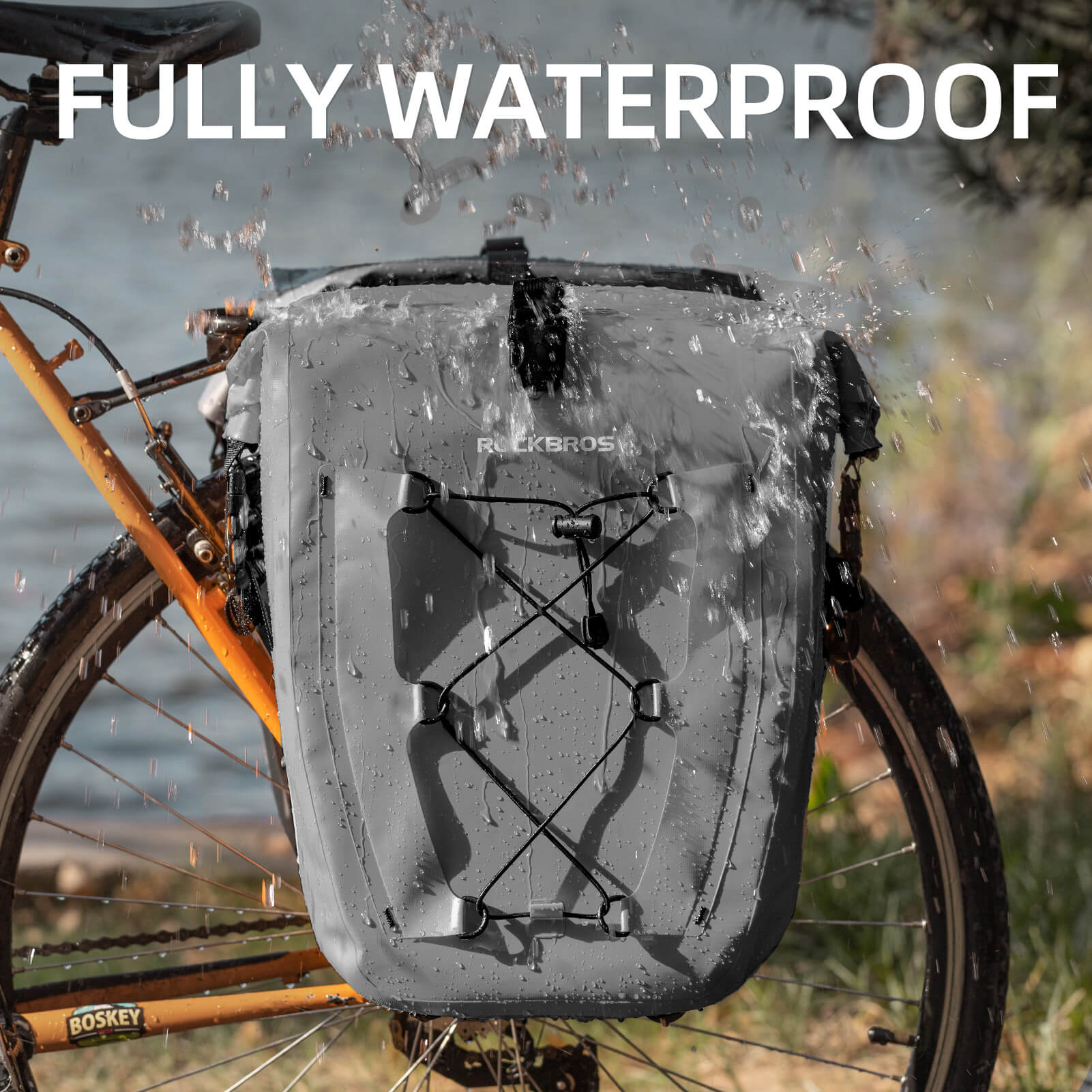 Fully Waterproof Bike Pannier Large Capacity - OVERLANDERS Outfitter