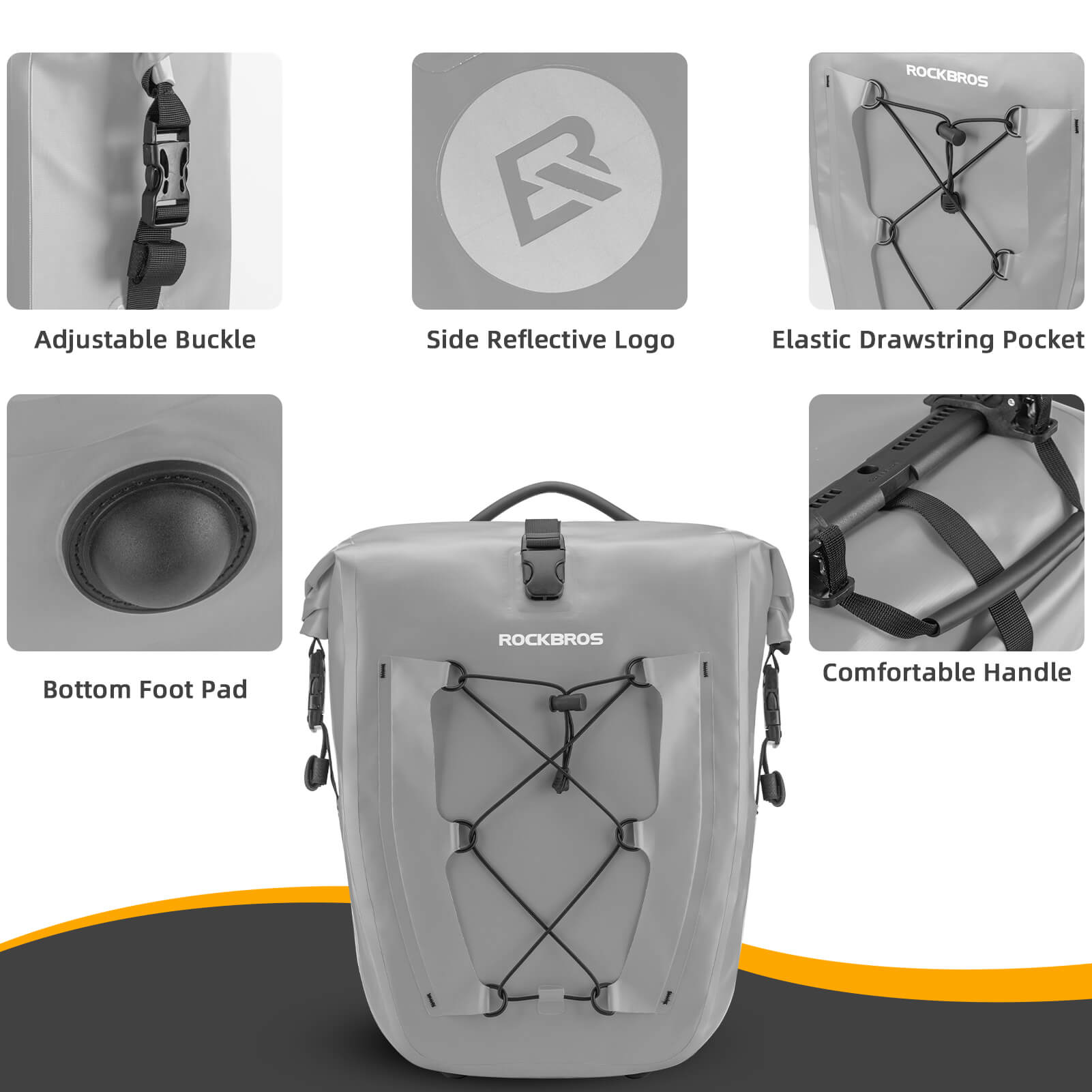 Fully Waterproof Bike Pannier Large Capacity - OVERLANDERS Outfitter