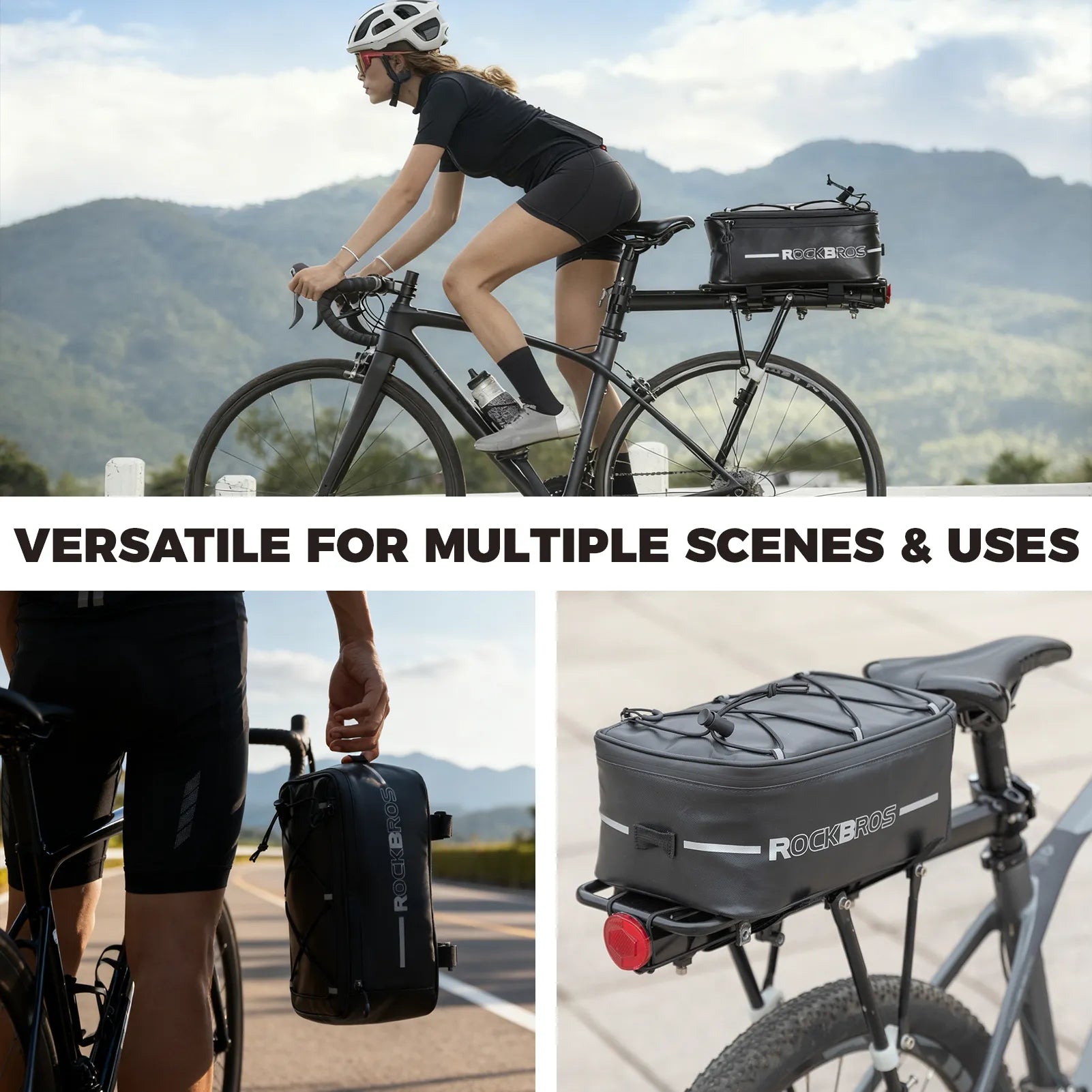 Bike Rear Rack Bag - OVERLANDERS Outfitter