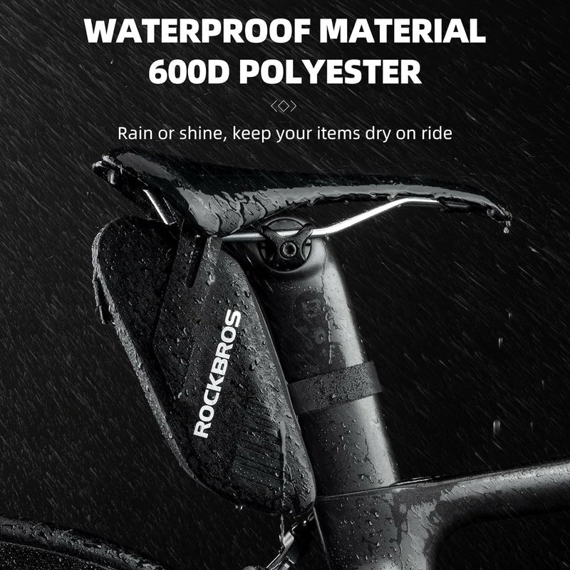 Waterproof Bike Saddle Bag - 0.6L - OVERLANDERS Outfitter