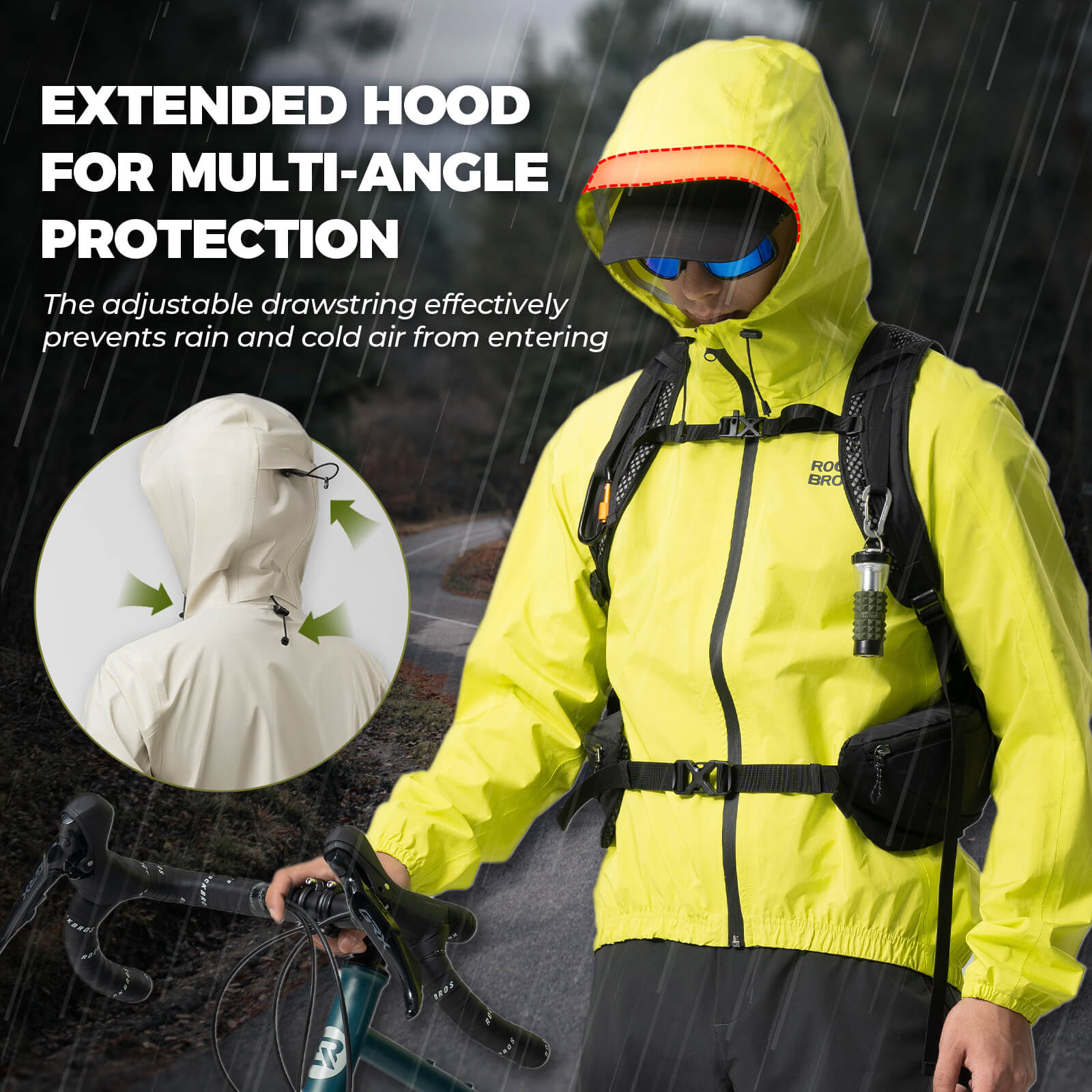 Unisex Waterproof Windproof Cycling Jacket - OVERLANDERS Outfitter