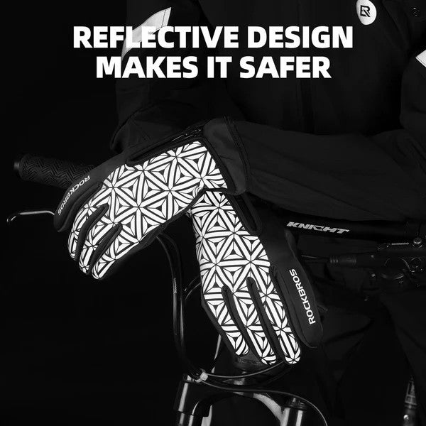 Fleece Full Finger Cycling Gloves - OVERLANDERS Outfitter