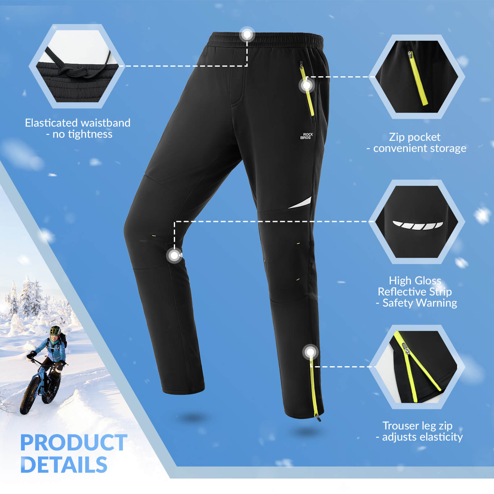 Unisex Windproof Thermal Cycling Pants - OVERLANDERS Outfitter