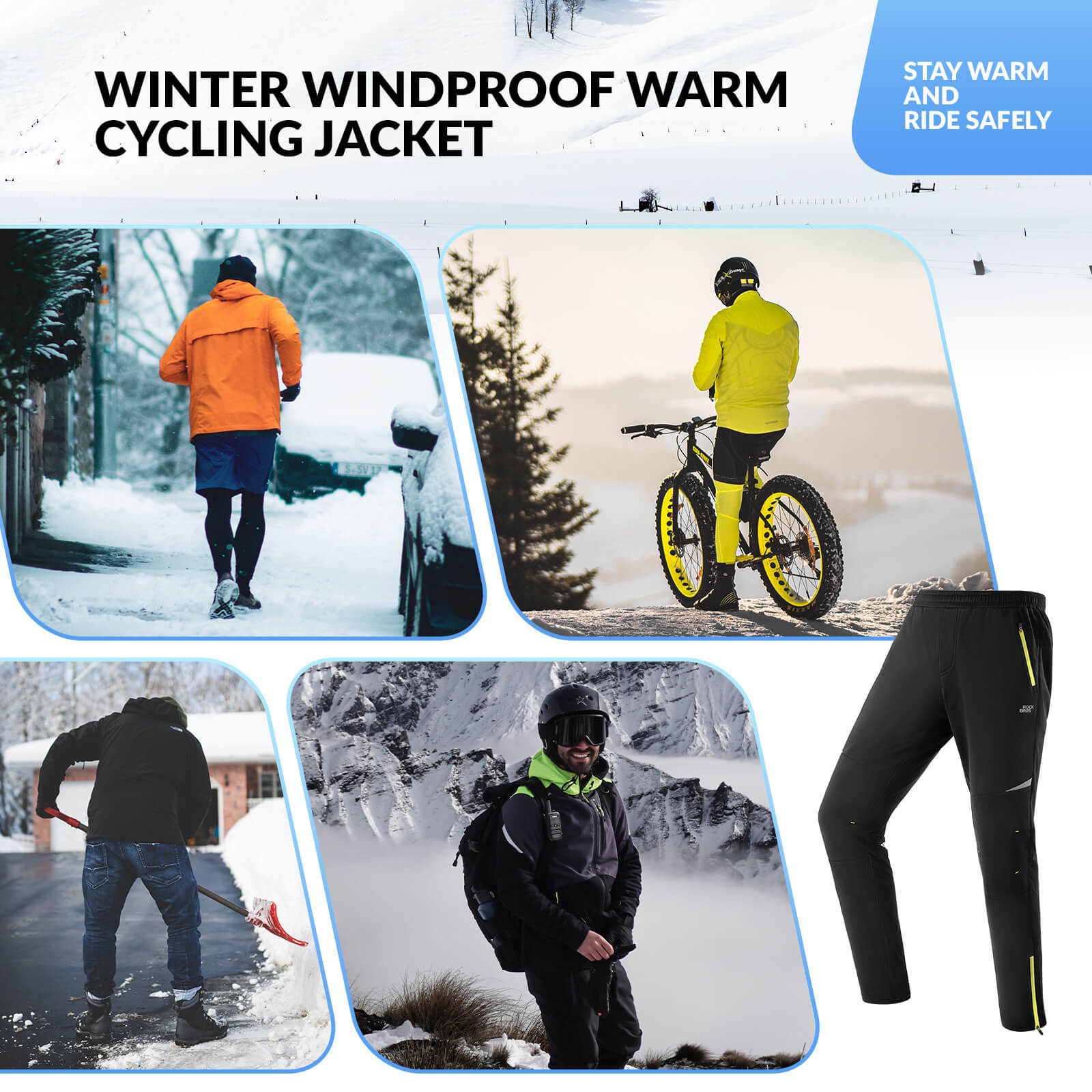 Unisex Windproof Thermal Cycling Pants - OVERLANDERS Outfitter