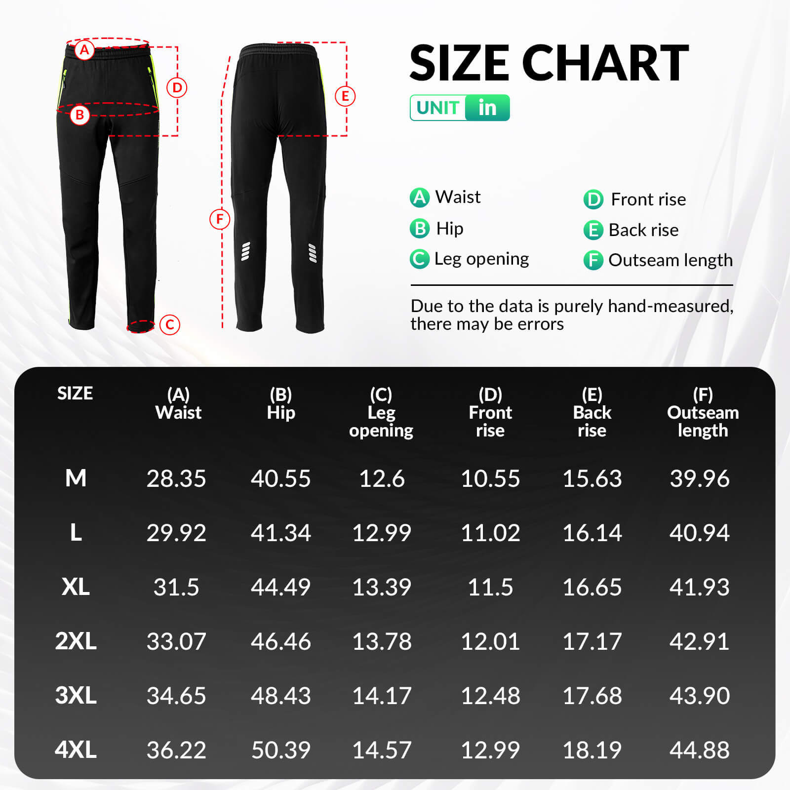 Unisex Unisex Thermal Cycling Pants - OVERLANDERS Outfitter