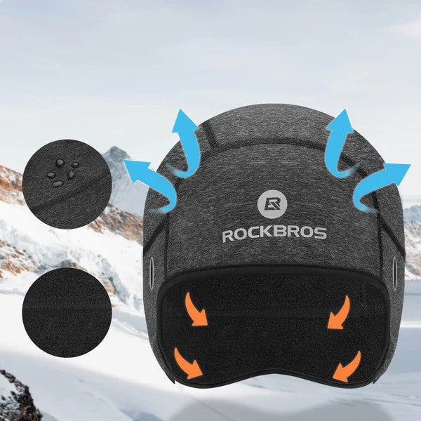 Cycling Skull Cap Helmet Liner with Thermal Fleece - OVERLANDERS Outfitter