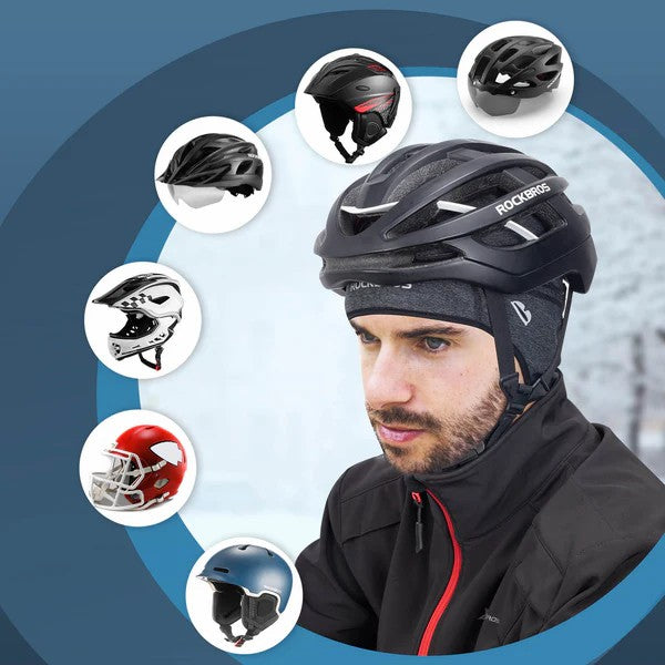 Cycling Skull Cap Helmet Liner with Thermal Fleece - OVERLANDERS Outfitter
