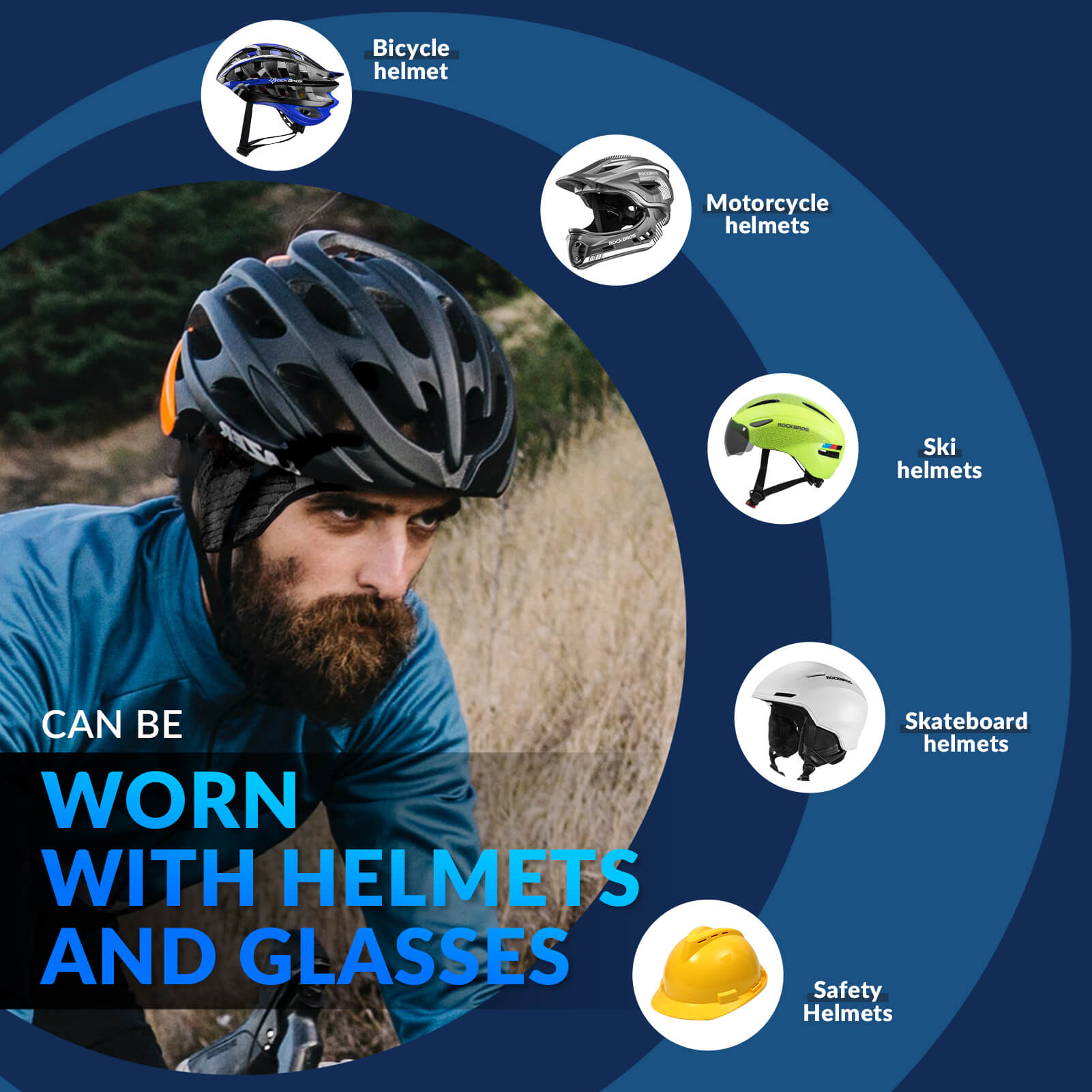 Cycling Skull Cap Helmet Liner Beanie - OVERLANDERS Outfitter