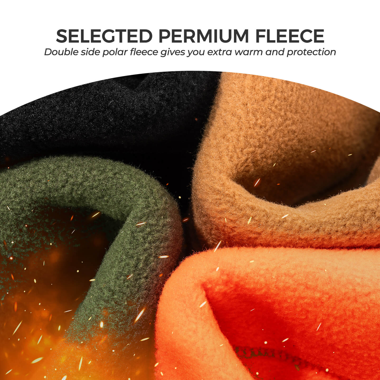 Winter Fleece Neck Warmer & Ski Mask - OVERLANDERS Outfitter