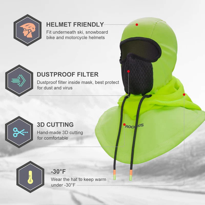 Thermal Fleece Ski Balaclava - OVERLANDERS Outfitter