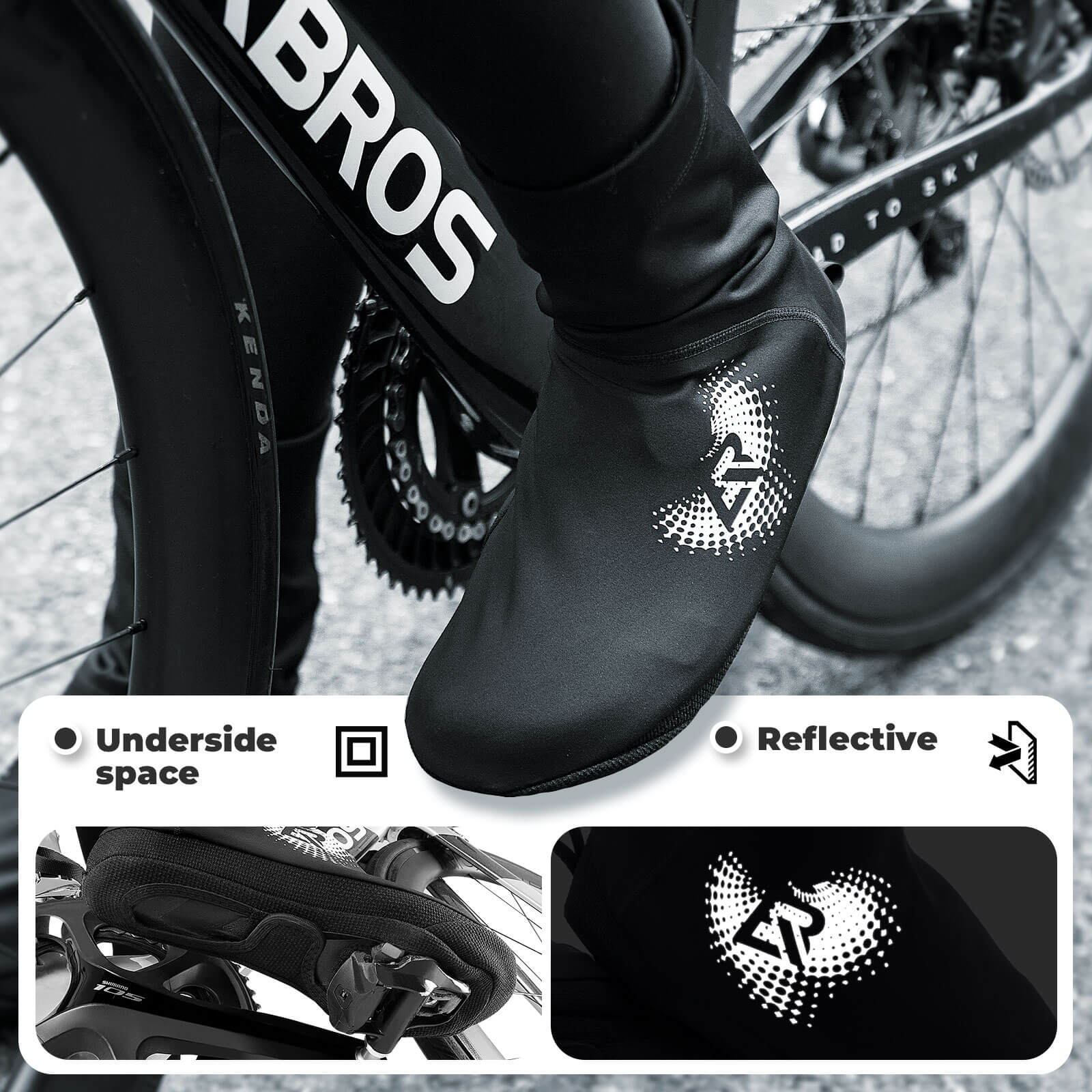 Windproof Thermal Cycling Shoe Covers - OVERLANDERS Outfitter