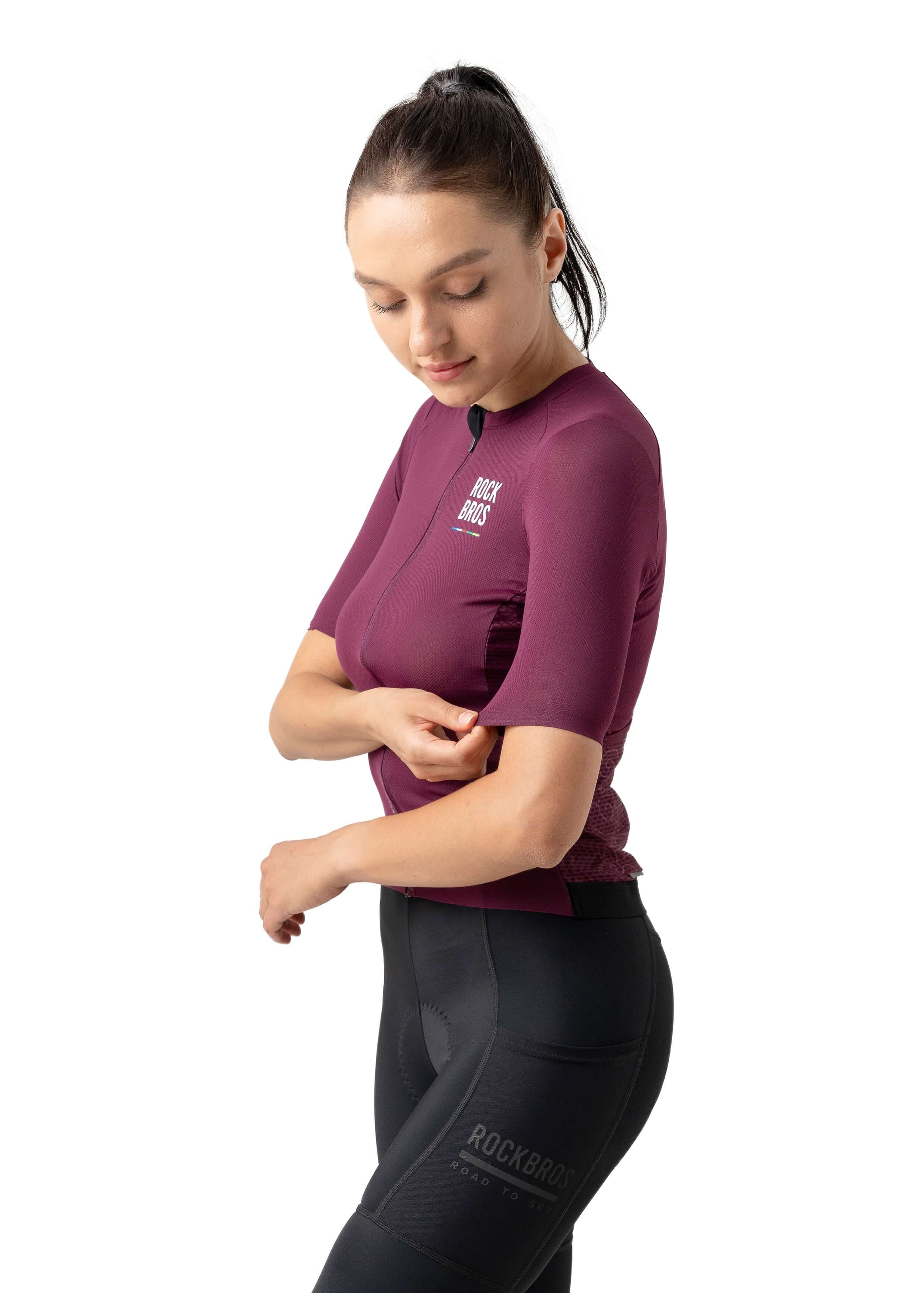 Women's ROAD TO SKY Short-Sleeve Cycling Jersey - OVERLANDERS Outfitter
