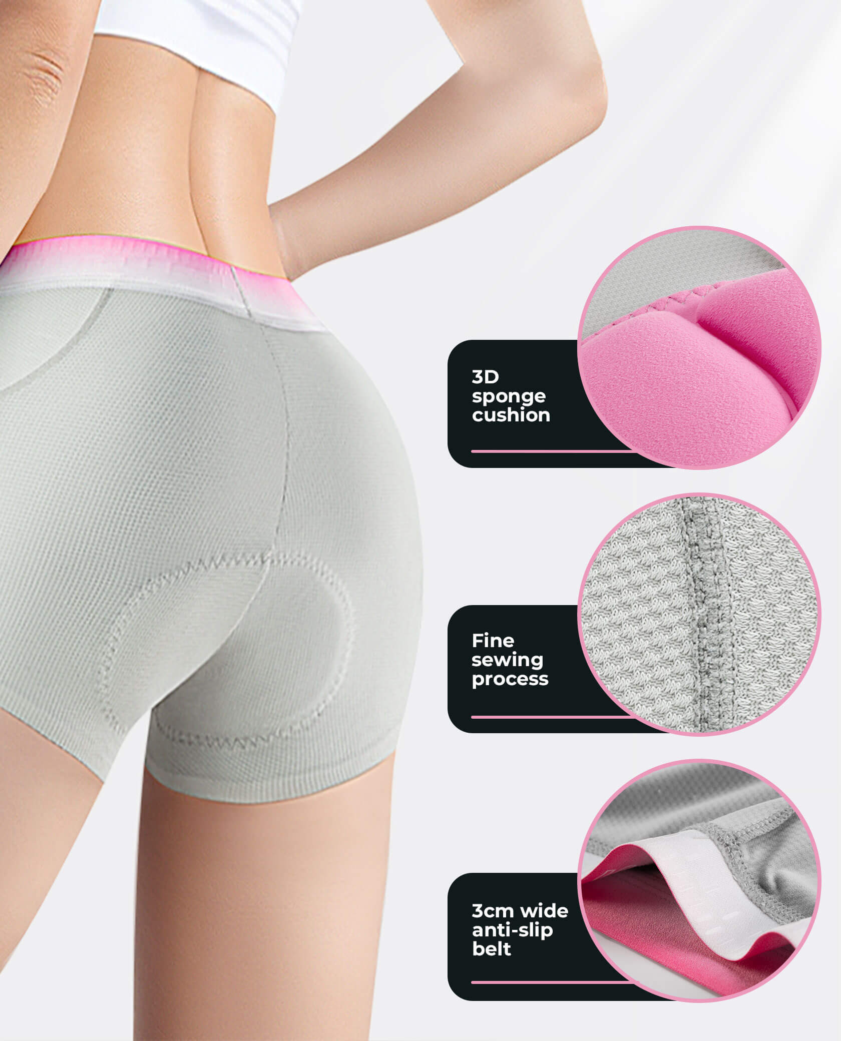 Women's 3D Padded Cycling Inner Shorts - OVERLANDERS Outfitter