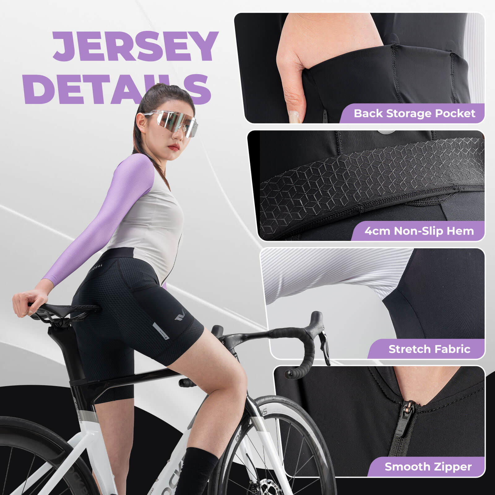 Women's Breathable Long-Sleeve Cycling Jersey - OVERLANDERS Outfitter