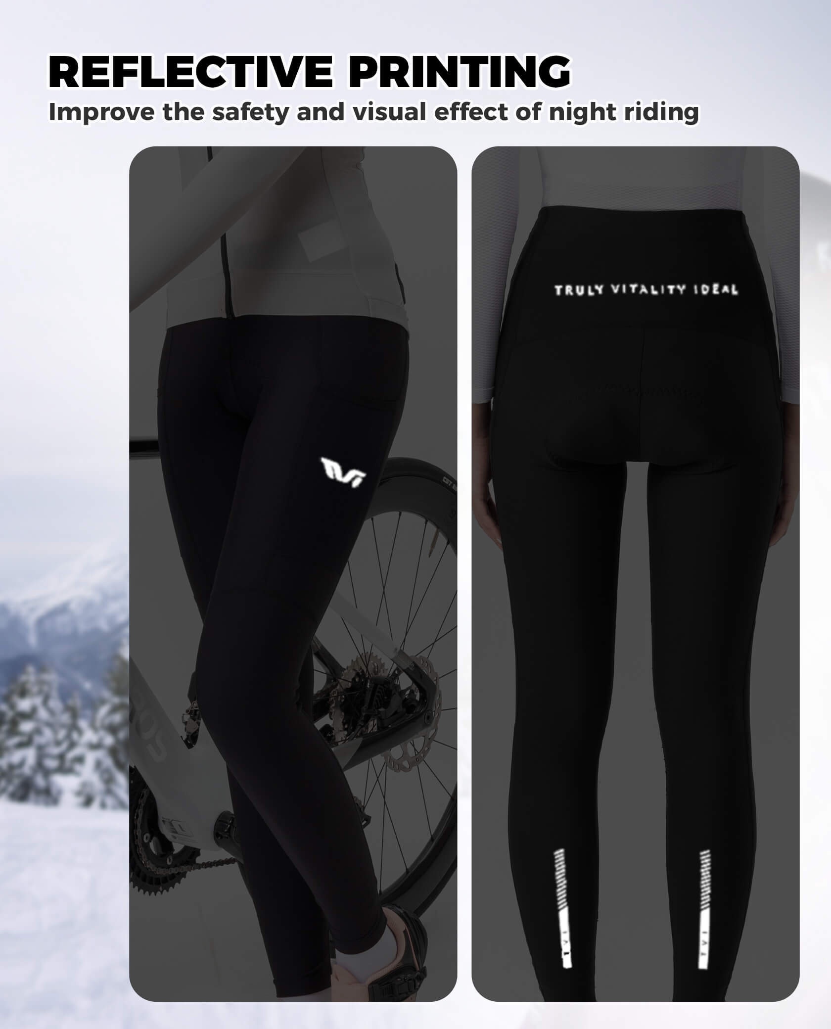 Women's TVI Lightweight Thermal Cycling Tights - OVERLANDERS Outfitter