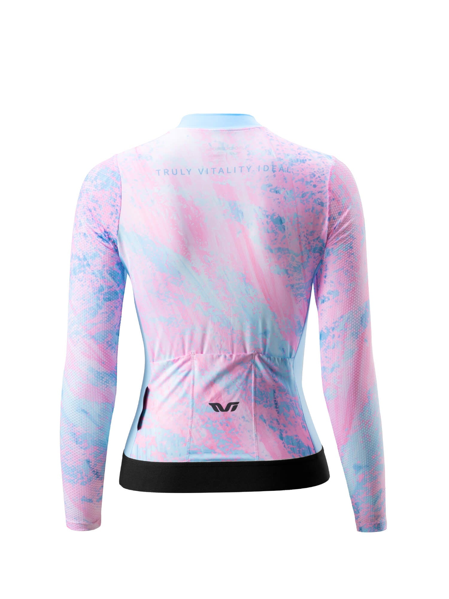 Women's TVI Long-Sleeve Cycling Jersey Sakura Mirage - OVERLANDERS Outfitter