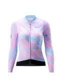 Women's TVI Long-Sleeve Cycling Jersey Sakura Mirage - OVERLANDERS Outfitter