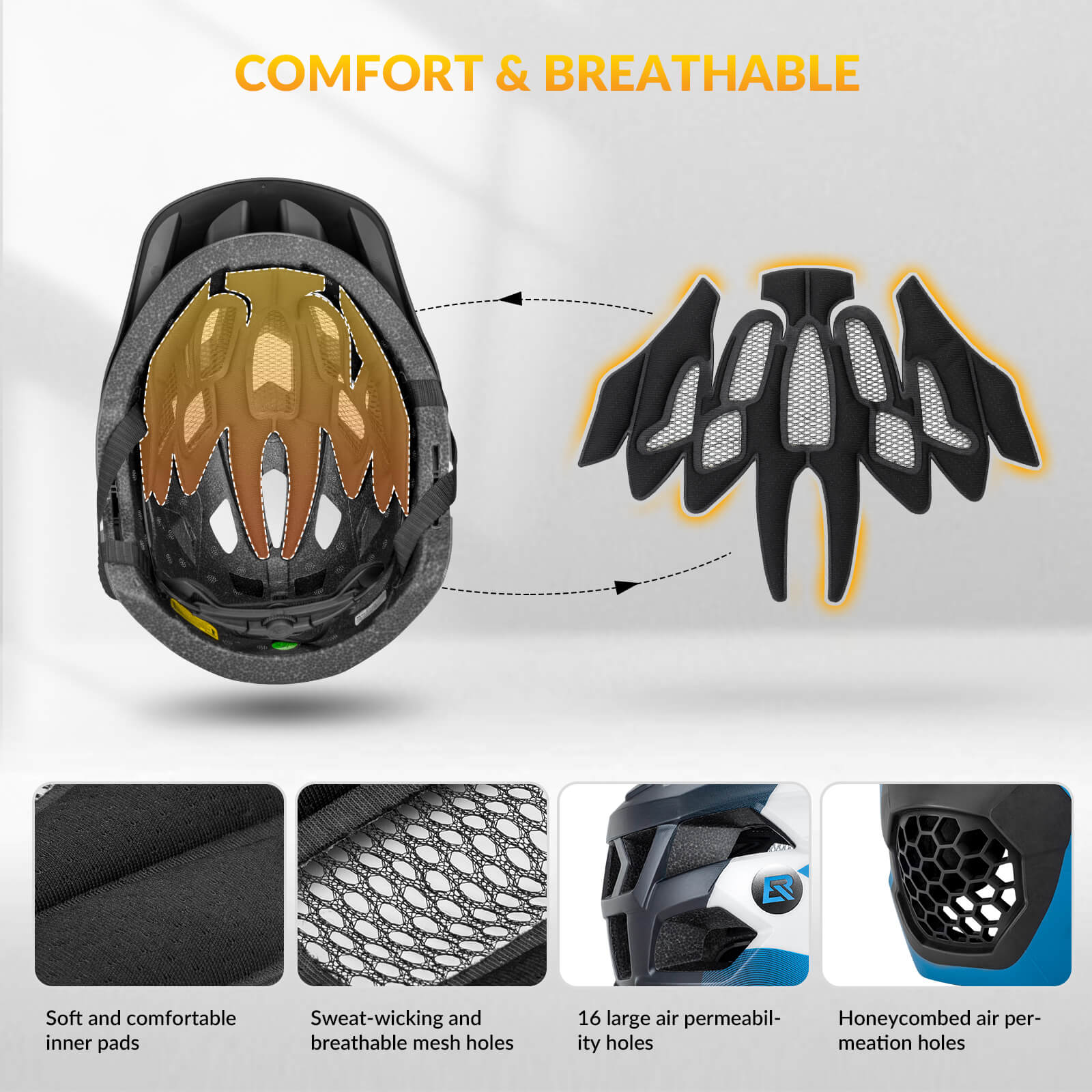 TS-61 Kids Full-Face Bike Helmet - OVERLANDERS Outfitter