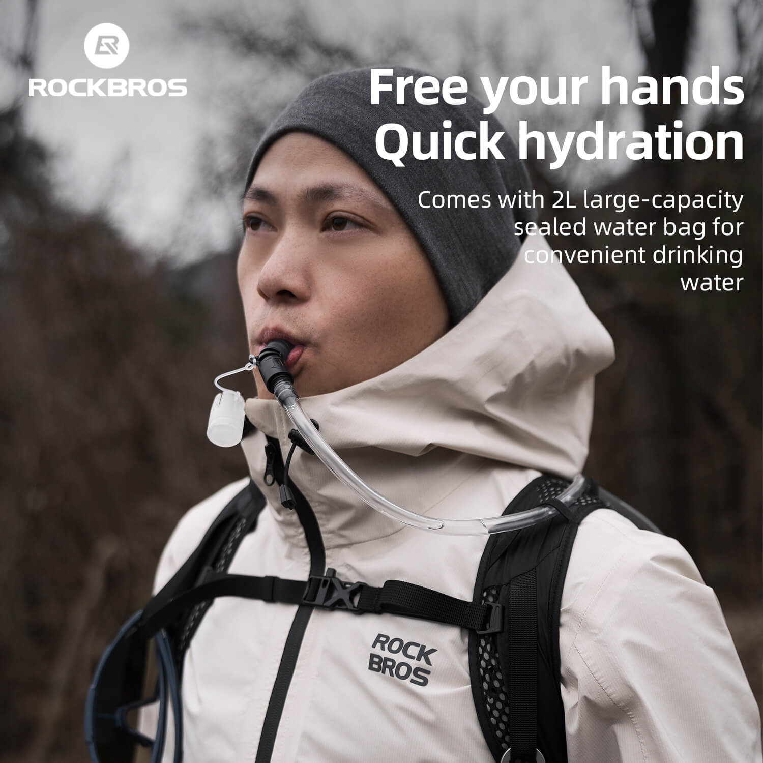 ROCKBROS Lightweight Hydration Backpack for Outdoor Sports - We The Collective