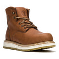 RockRooster Roberta men's wedge work boots in water-resistant leather with safety features, ASTM 2892 certified.
