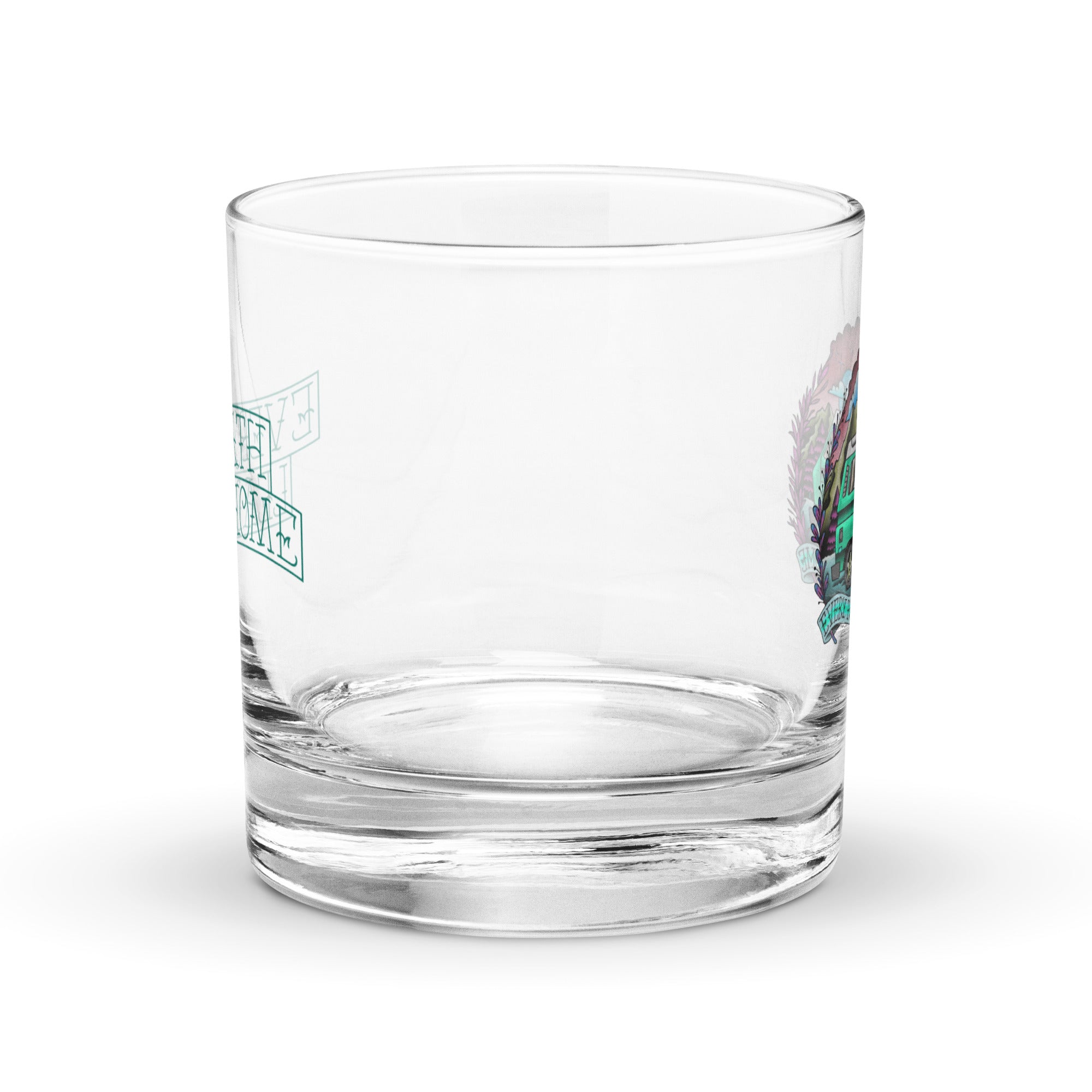 Every Path Leads Home Rocks Glass - OVERLANDERS Outfitter