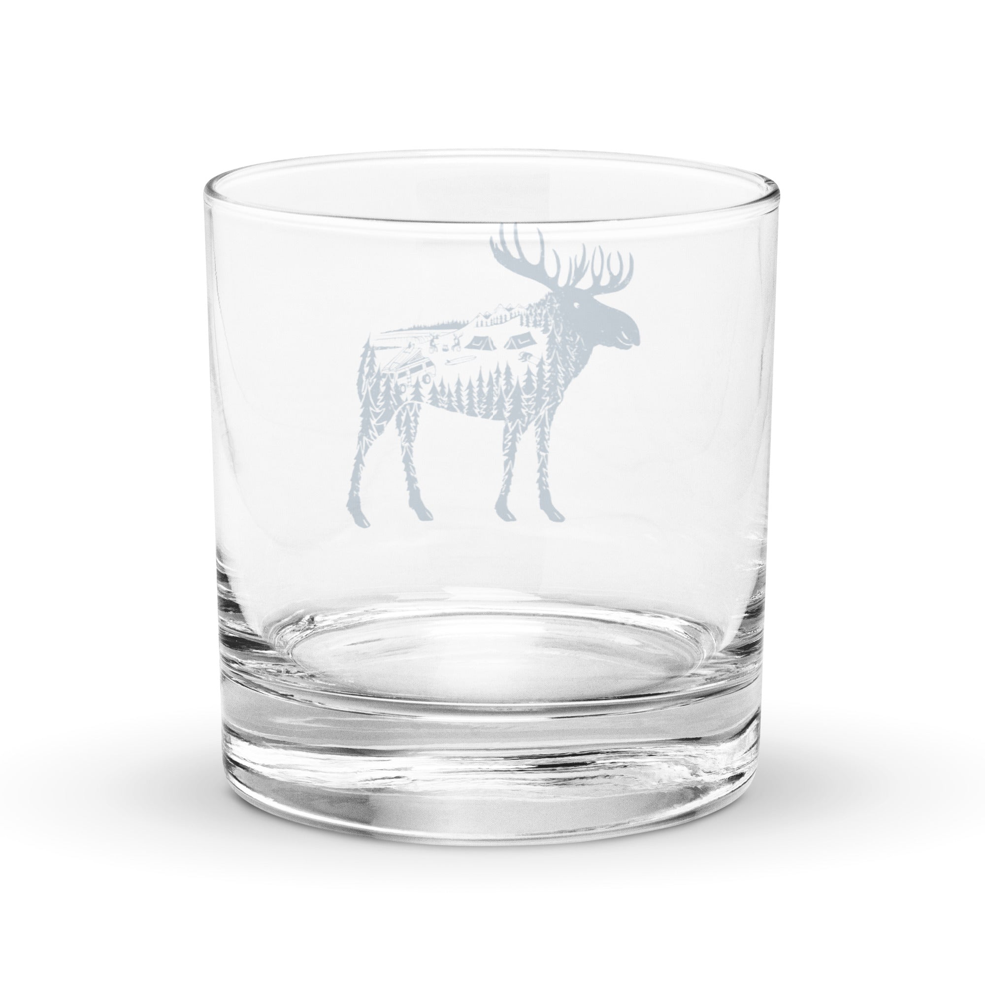 Moose Meet-Up Rocks Glass - OVERLANDERS Outfitter